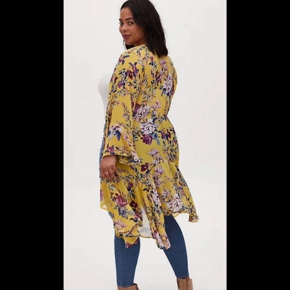 Nwt! Torrid Kimono 00x - Picture 5 of 5